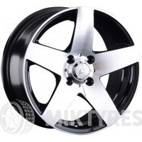 LS Wheels LS806 7x16 5x100 ET 36 Dia 57.1 (Silver)